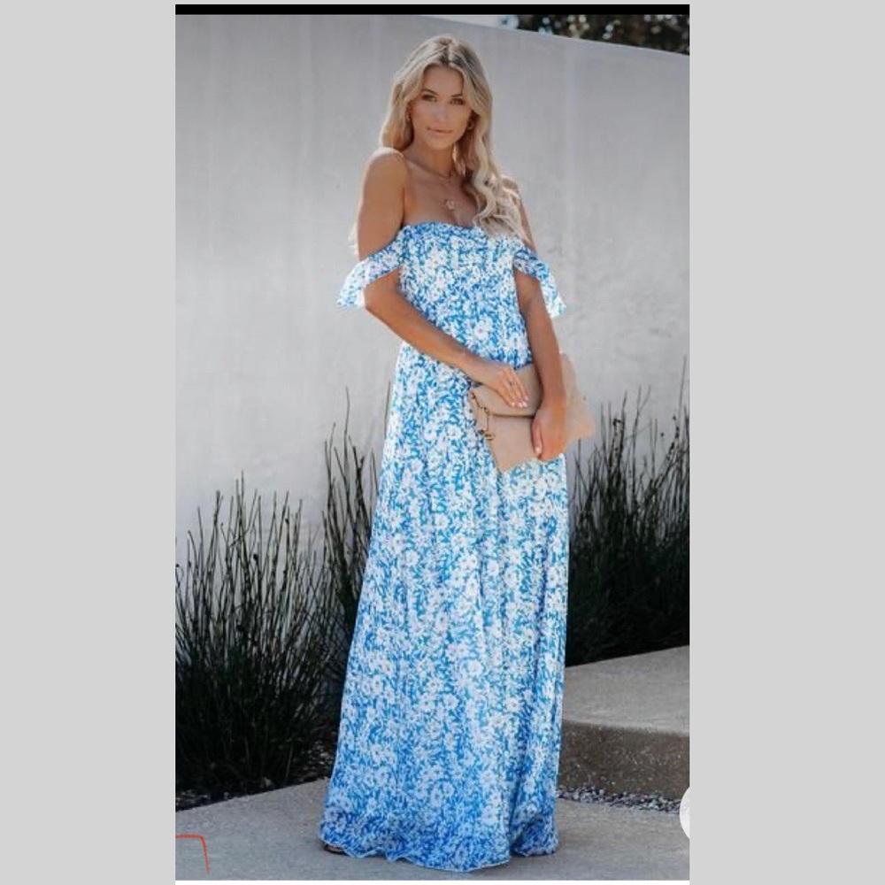 Vici flowered maxi